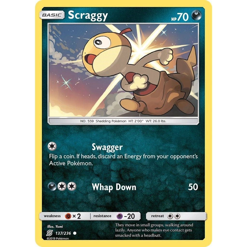Image for Scraggy (137/236) (SM11) - Pokemon