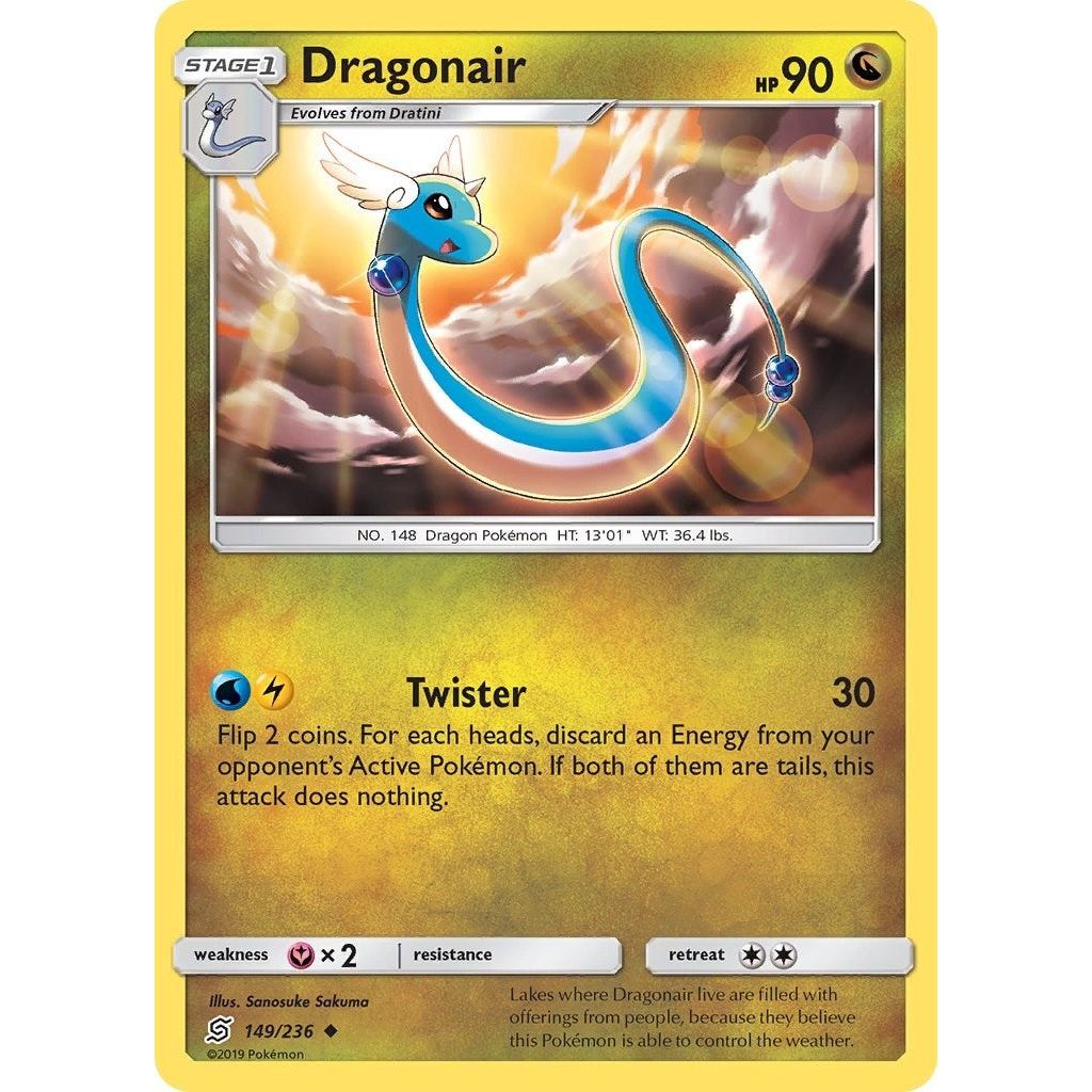 Image for Dragonair (149) (149/236) (SM11) - Pokemon