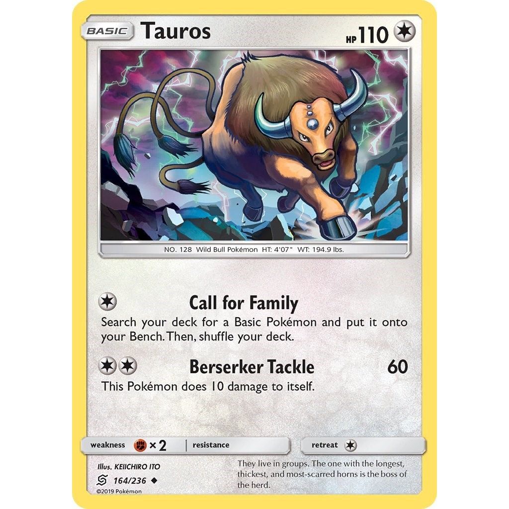 Image for Tauros (164/236) (SM11) - Pokemon