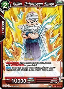 Image for Krillin, Unforeseen Savior (BT7-013_PR) (DBS-B07PRE) - Dragon Ball Super: Masters