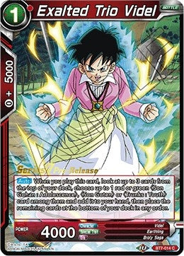 Image for Exalted Trio Videl (BT7-014_PR) (DBS-B07PRE) - Dragon Ball Super: Masters