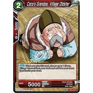 Image for Coco's Grandpa, Village Oldster (BT7-016_PR) (DBS-B07PRE) - Dragon Ball Super: Masters