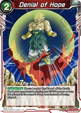 Image for Denial of Hope (BT7-023_PR) (DBS-B07PRE) - Dragon Ball Super: Masters