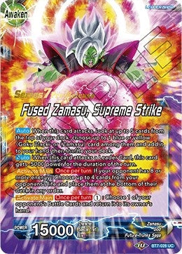 Image for Goku Black & Zamasu // Fused Zamasu, Supreme Strike (BT7-026_PR) (DBS-B07PRE) - Dragon Ball Super: Masters