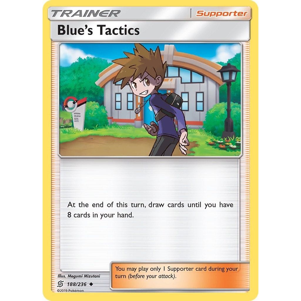 Image for Blue's Tactics (188/236) (SM11) - Pokemon