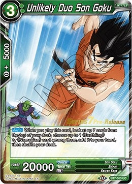 Image for Unlikely Duo Son Goku (BT7-053_PR) (DBS-B07PRE) - Dragon Ball Super: Masters