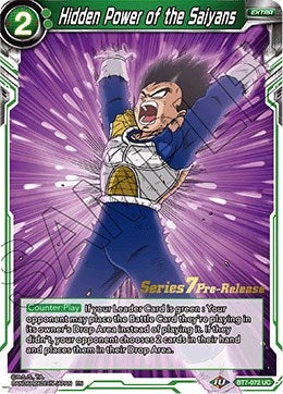 Image for Hidden Power of the Saiyans (BT7-072_PR) (DBS-B07PRE) - Dragon Ball Super: Masters