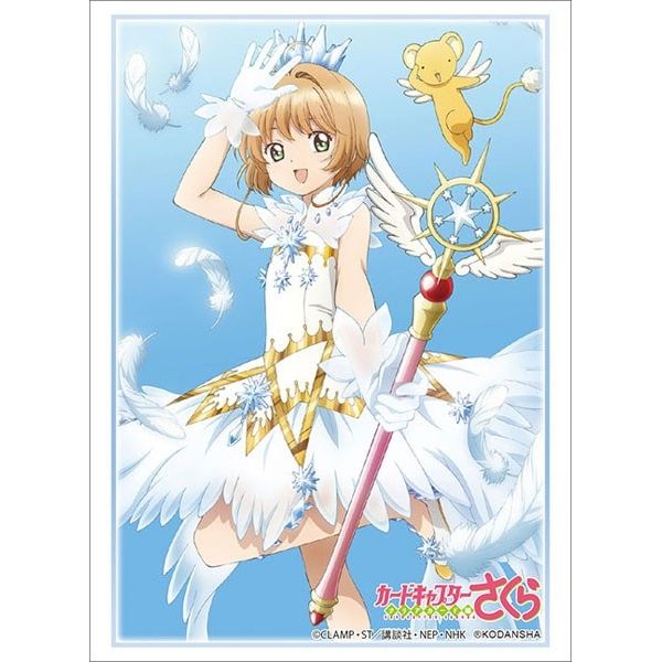 Image for Bushiroad Sleeve Collection HG Vol.2090: Cardcaptor Sakura: Clear Card - Sakura & Kero-chan (60-pack) - Card Sleeves
