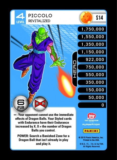 Image for Piccolo - Revitalized (S14) (EVO) - Dragon Ball Z TCG