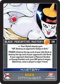 Image for Black Perceptive Mastery (S30) (EVO) - Dragon Ball Z TCG