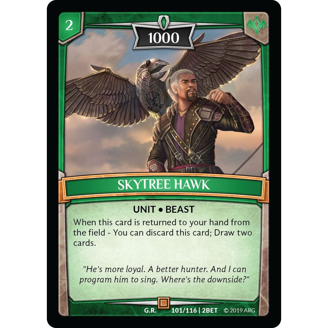 Image for Skytree Hawk (101/116 | 2BET) (BET) - Argent Saga TCG