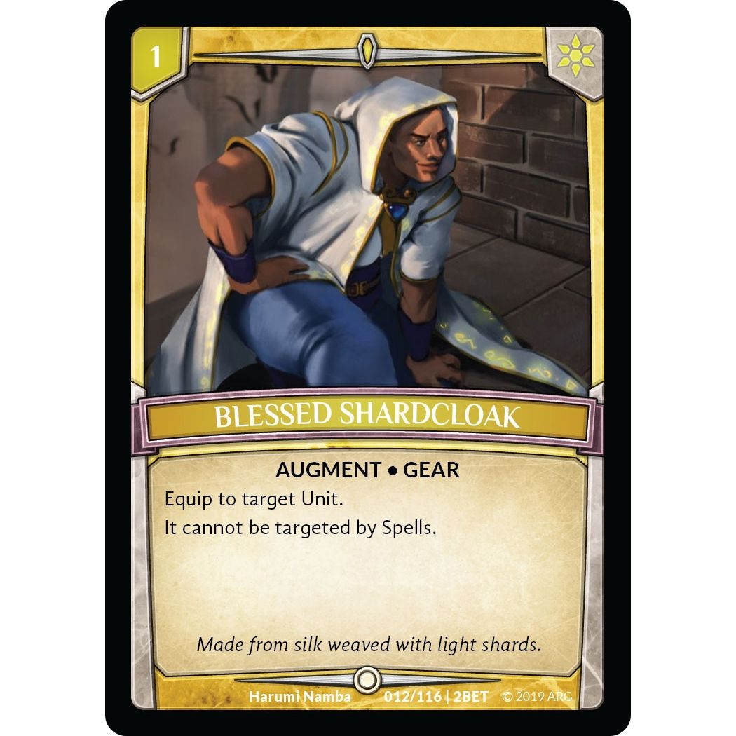 Image for Blessed Shardcloak (12/116 | 2BET) (BET) - Argent Saga TCG