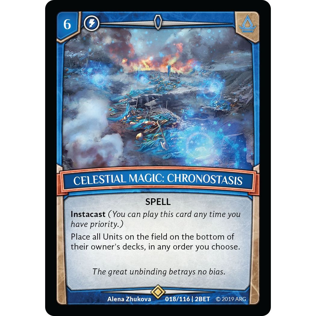 Image for Celestial Magic: Chronostasis (18/116 | 2BET) (BET) - Argent Saga TCG