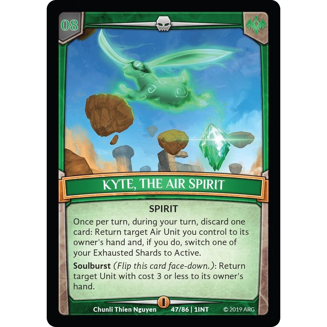 Image for Kyte, the Air Spirit (47/86 | 1INT) (INT) - Argent Saga TCG