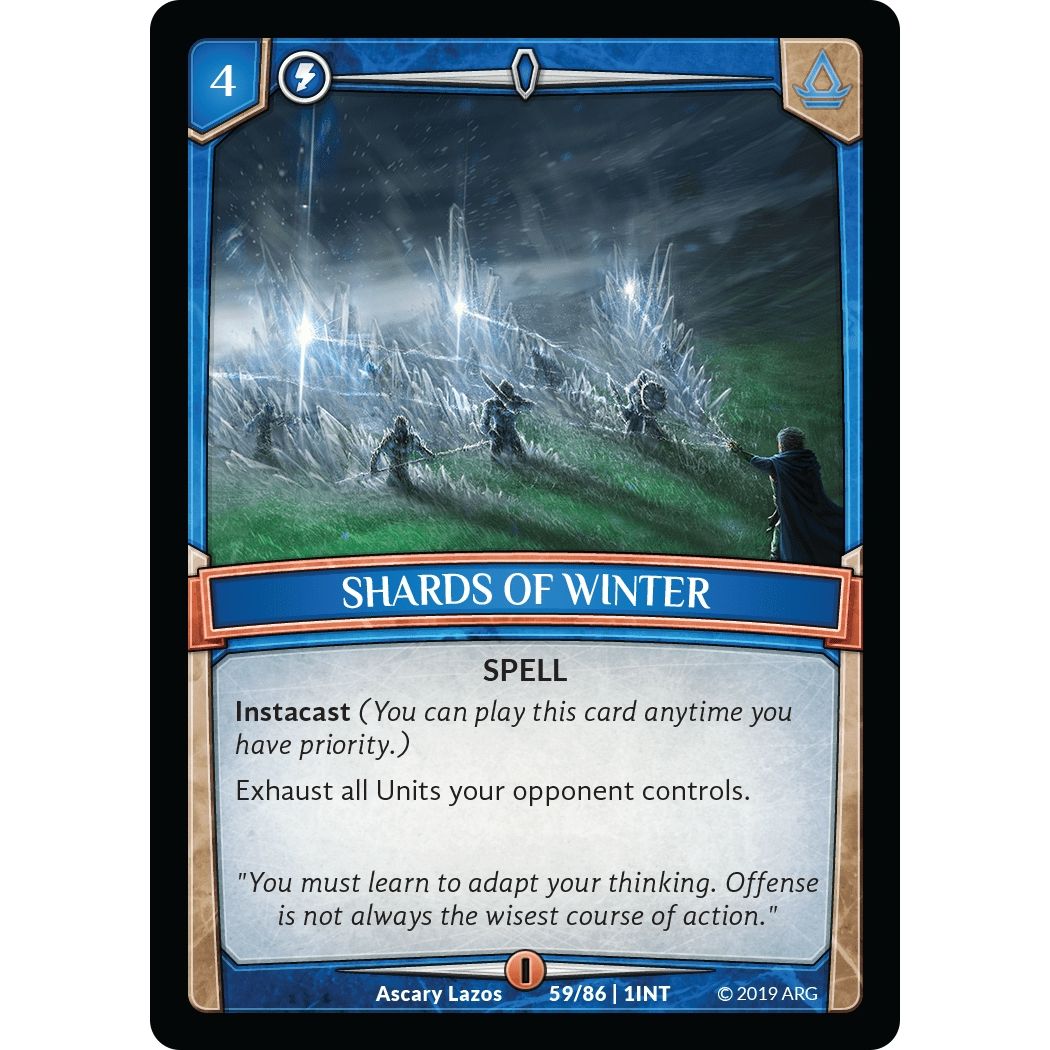 Image for Shards of Winter (59/86 | 1INT) (INT) - Argent Saga TCG