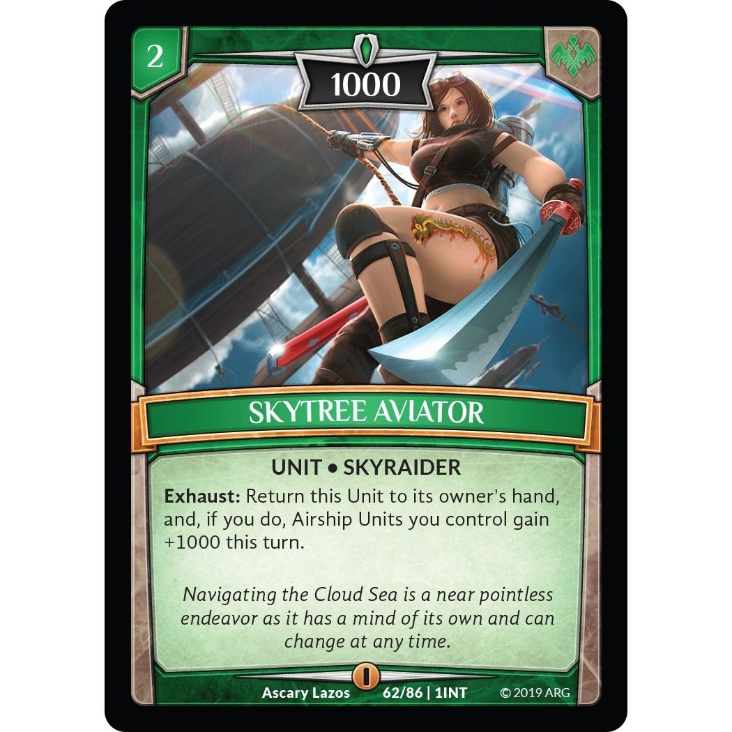 Image for Skytree Aviator (62/86 | 1INT) (INT) - Argent Saga TCG