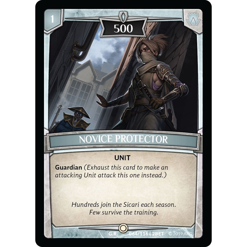Image for Novice Protector (64/116 | 2BET) (BET) - Argent Saga TCG