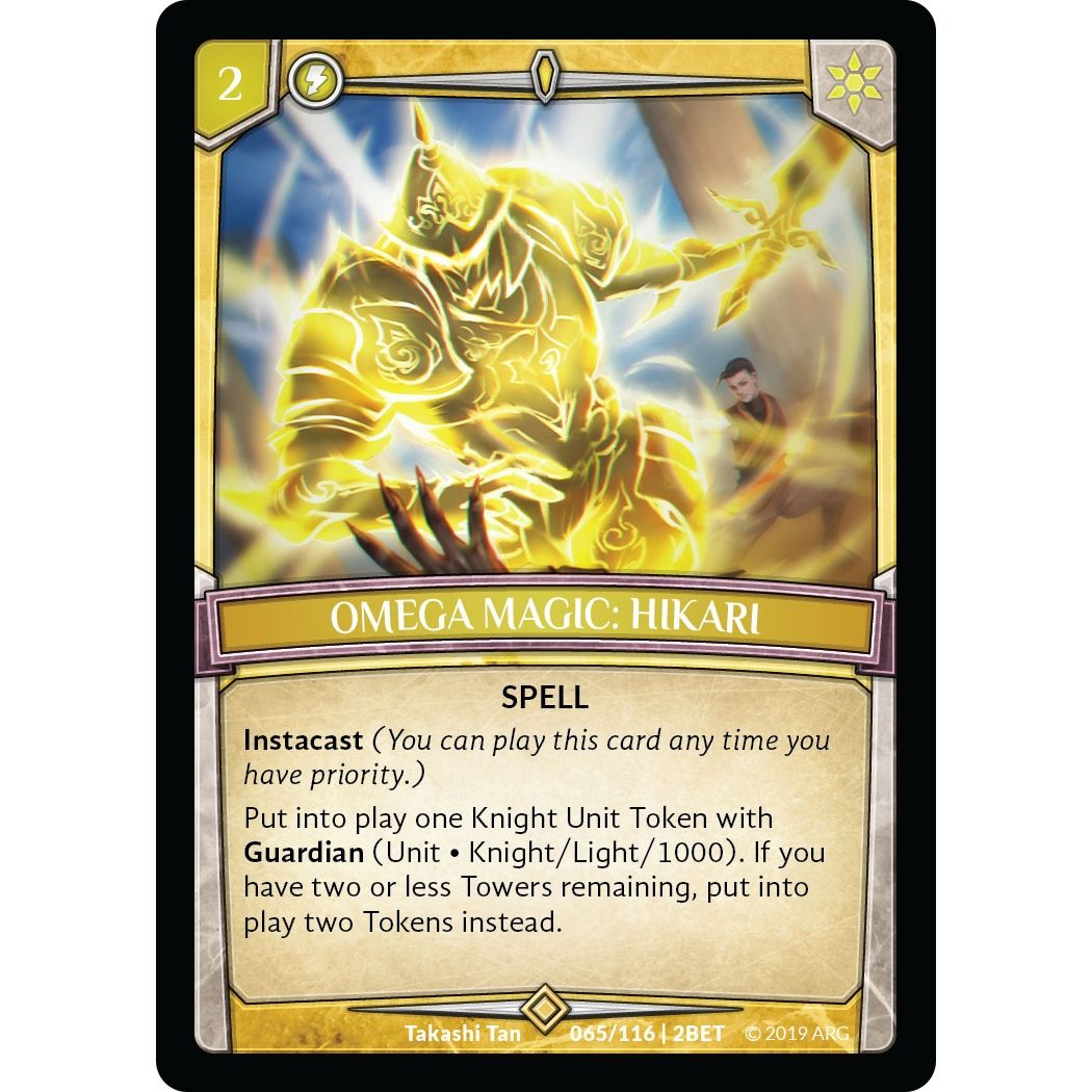 Image for Omega Magic: Hikari (65/116 | 2BET) (BET) - Argent Saga TCG