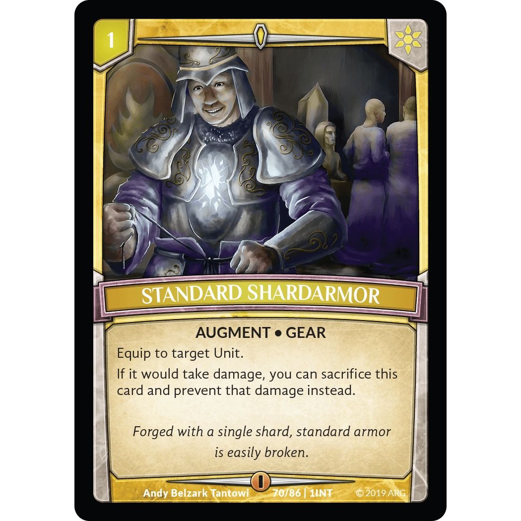 Image for Standard Shardarmor (70/86 | 1INT) (INT) - Argent Saga TCG
