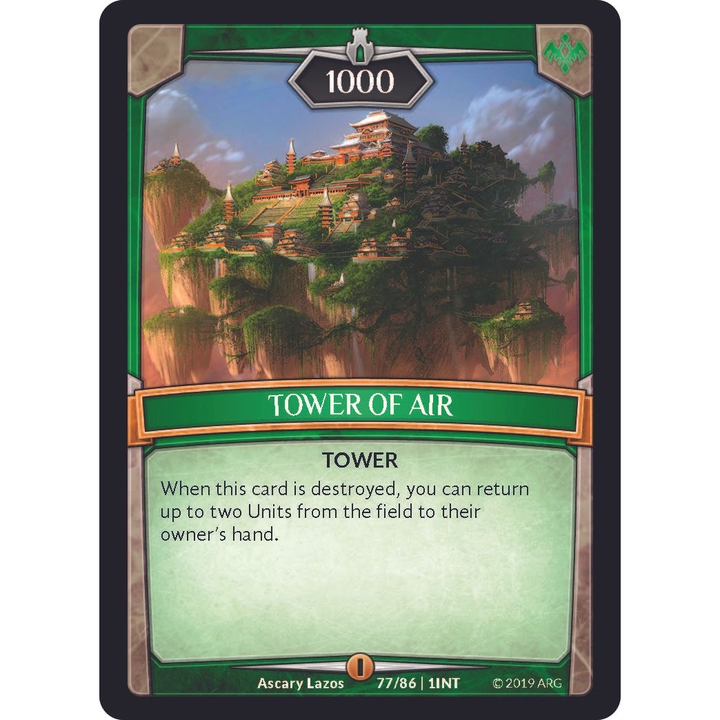 Image for Tower of Air (77/86 | 1INT) (INT) - Argent Saga TCG