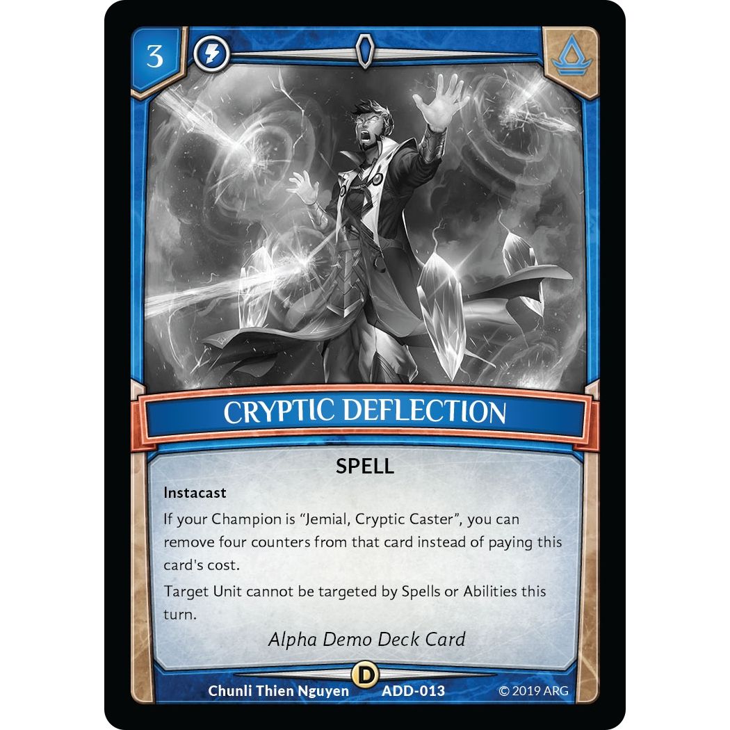 Image for Cryptic Deflection (ADD-013) (ADD) - Argent Saga TCG