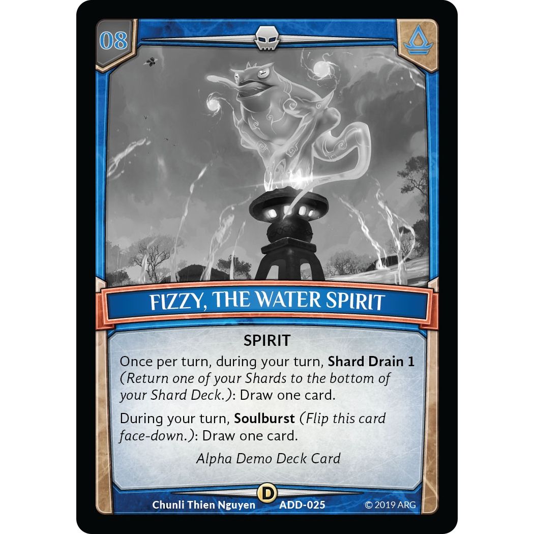 Image for Fizzy, the Water Spirit (ADD-025) (ADD) - Argent Saga TCG