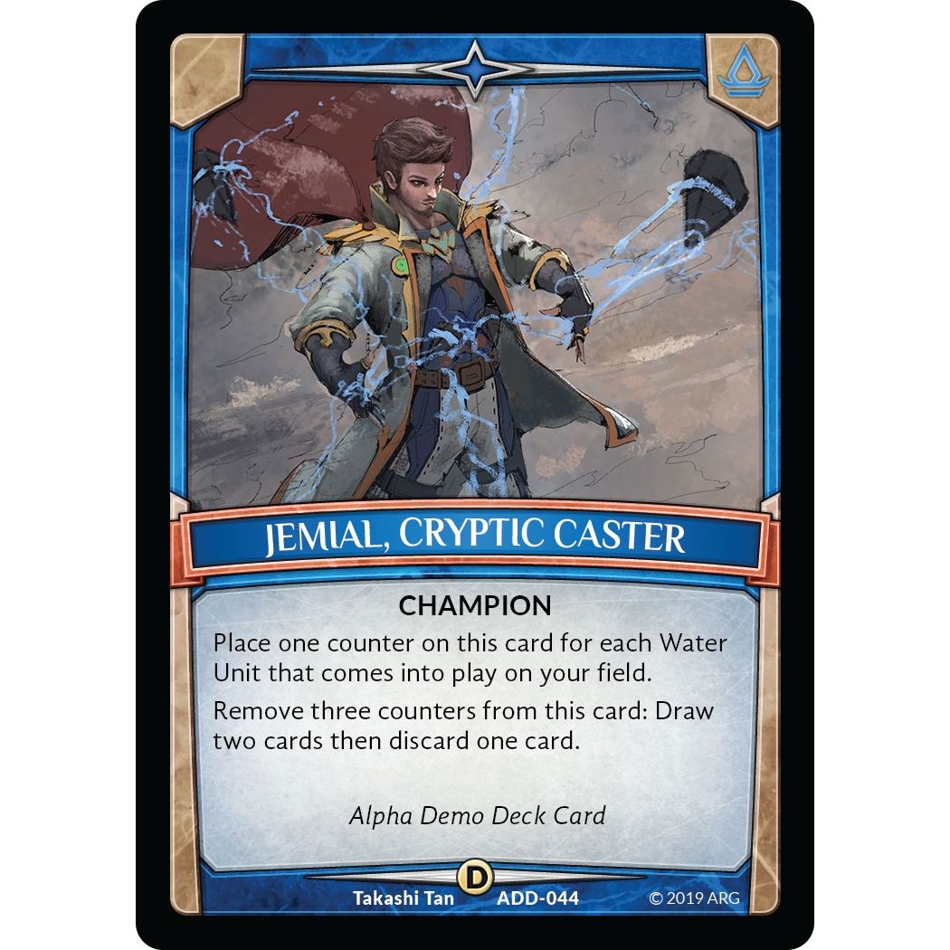 Image for Jemial, Cryptic Caster (ADD-044) (ADD) - Argent Saga TCG