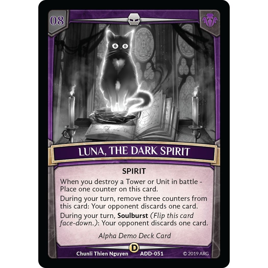 Image for Luna, the Dark Spirit (ADD-051) (ADD) - Argent Saga TCG