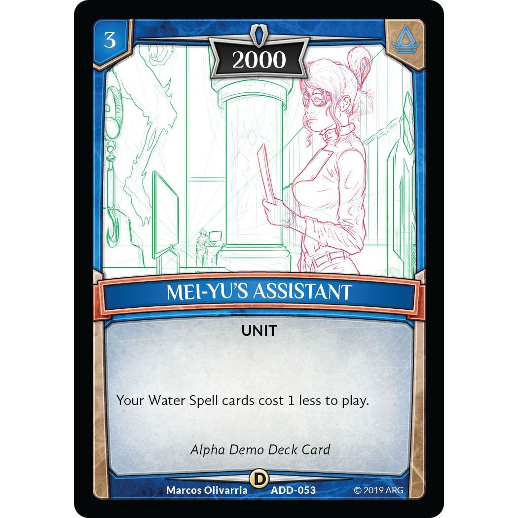 Image for Mei-Yu's Assistant (ADD-053) (ADD) - Argent Saga TCG