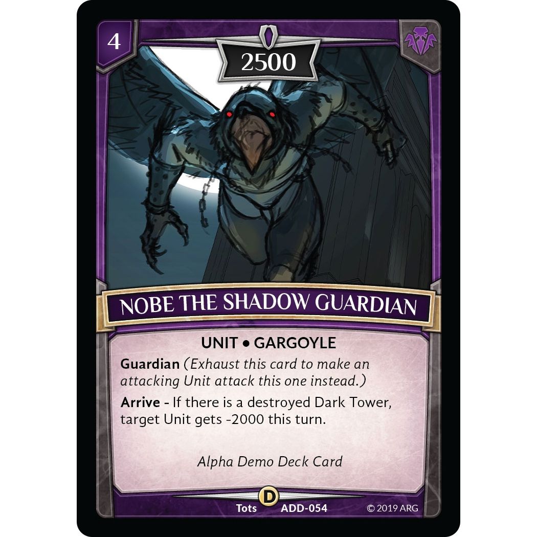 Image for Nobe the Shadow Guardian (ADD-054) (ADD) - Argent Saga TCG
