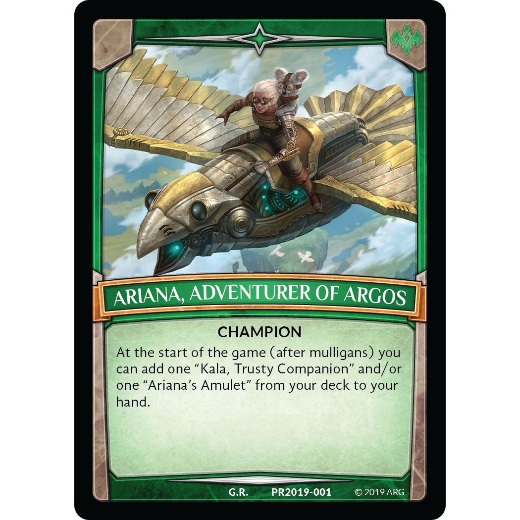 Image for Ariana, Adventurer of Argos (PR2019 | 001) (PR) - Argent Saga TCG