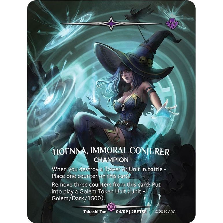 Image for Hoenna, Immoral Conjurer (SR) (04/09 | 2BETSR) (BET) - Argent Saga TCG