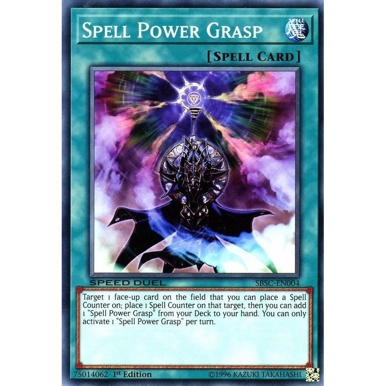 Image for Spell Power Grasp (SBSC-EN004) (SBSC) - YuGiOh
