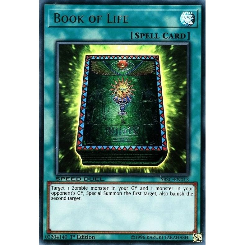 Image for Book of Life (SBSC-EN013) (SBSC) - YuGiOh