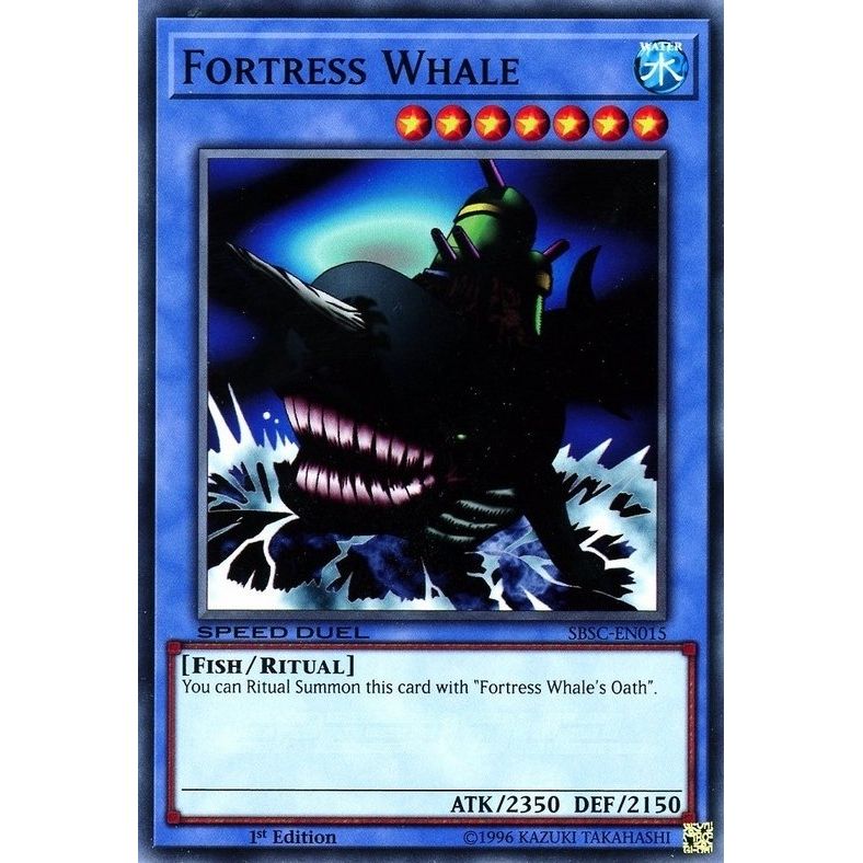 Image for Fortress Whale (SBSC-EN015) (SBSC) - YuGiOh