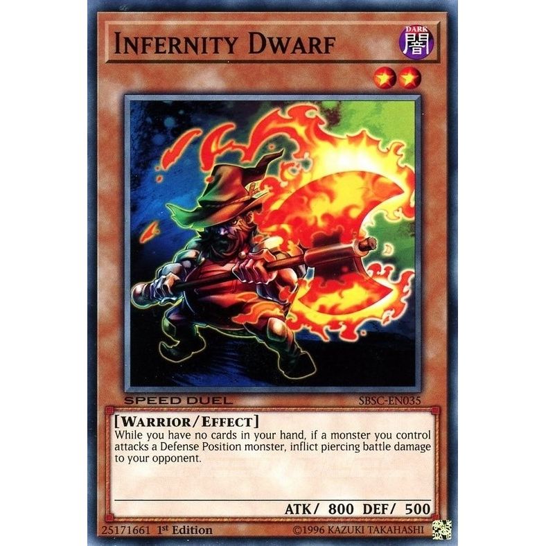 Image for Infernity Dwarf (SBSC-EN035) (SBSC) - YuGiOh