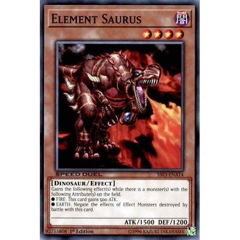 Image for Element Saurus (SS03-ENA14) (SS03) - YuGiOh