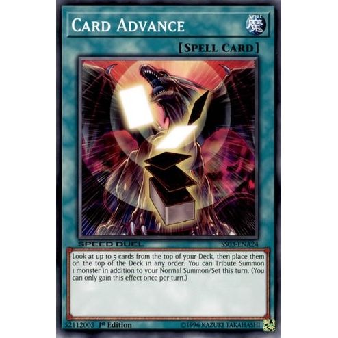 Image for Card Advance (SS03-ENA24) (SS03) - YuGiOh