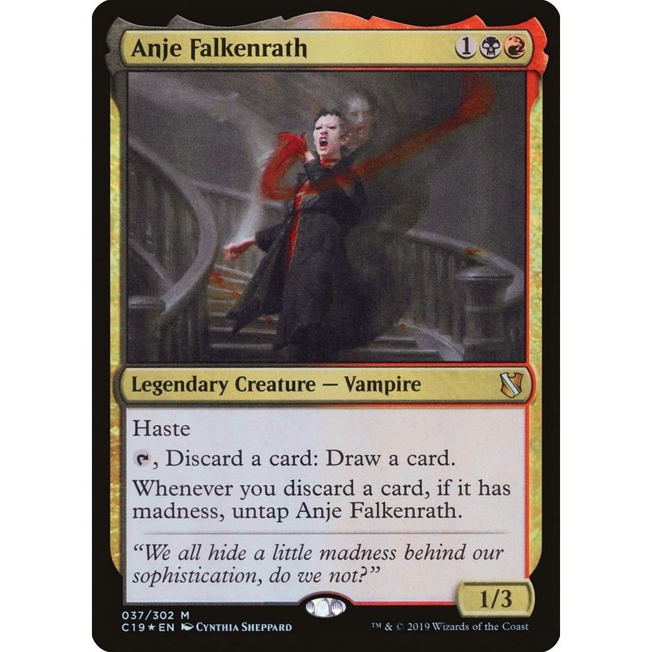 Image for Anje Falkenrath (37) (C19) - Magic: The Gathering