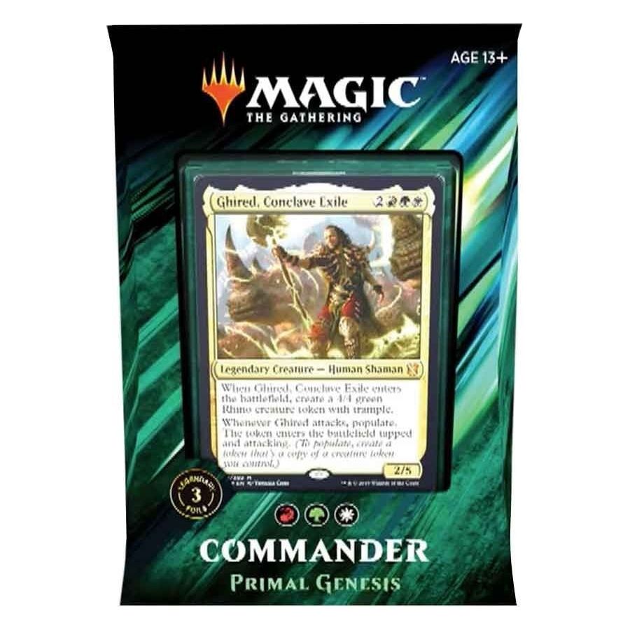 Image for Commander 2019 Deck - Primal Genesis - Magic: The Gathering