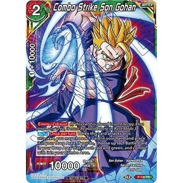 Image for Combo Strike Son Gohan (Shop Tournament: Assault of Saiyans) (P-130) (PR) - Dragon Ball Super: Masters