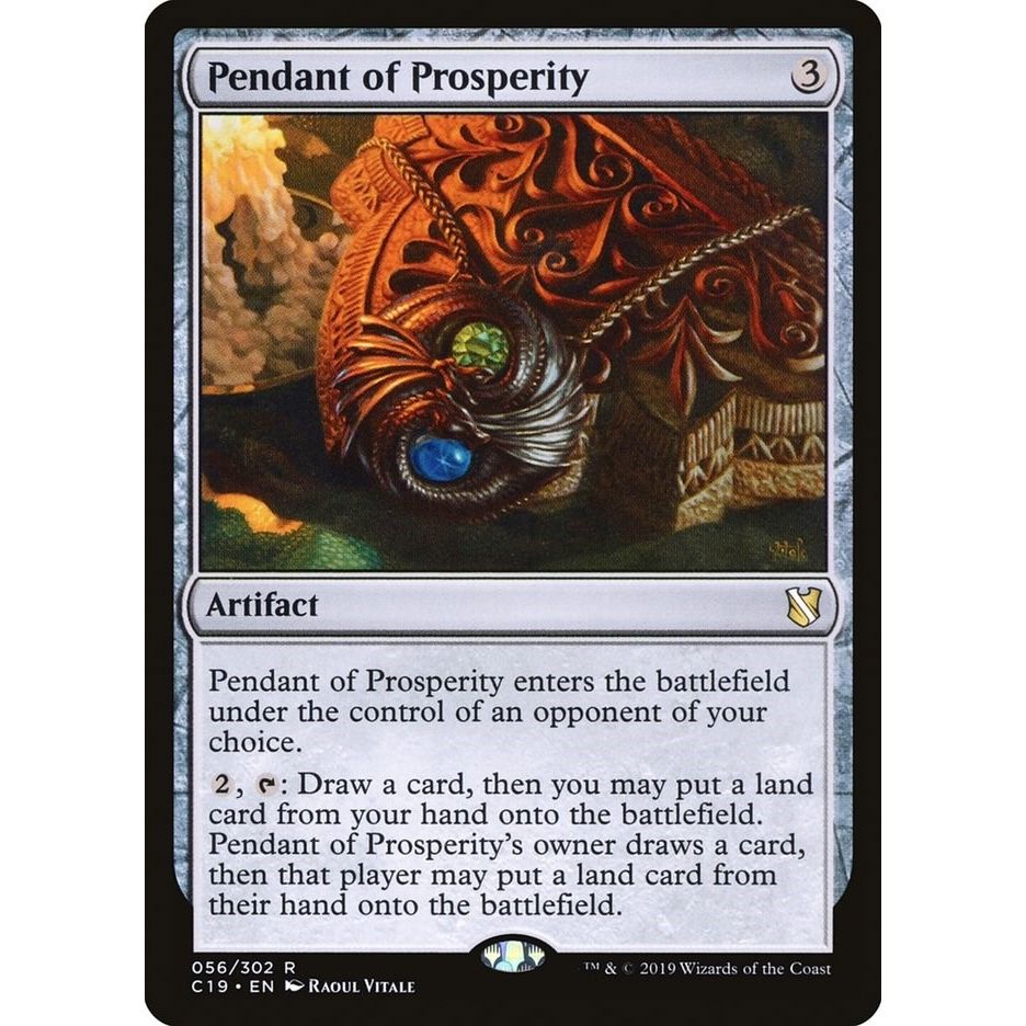 Image for Pendant of Prosperity (56) (C19) - Magic: The Gathering