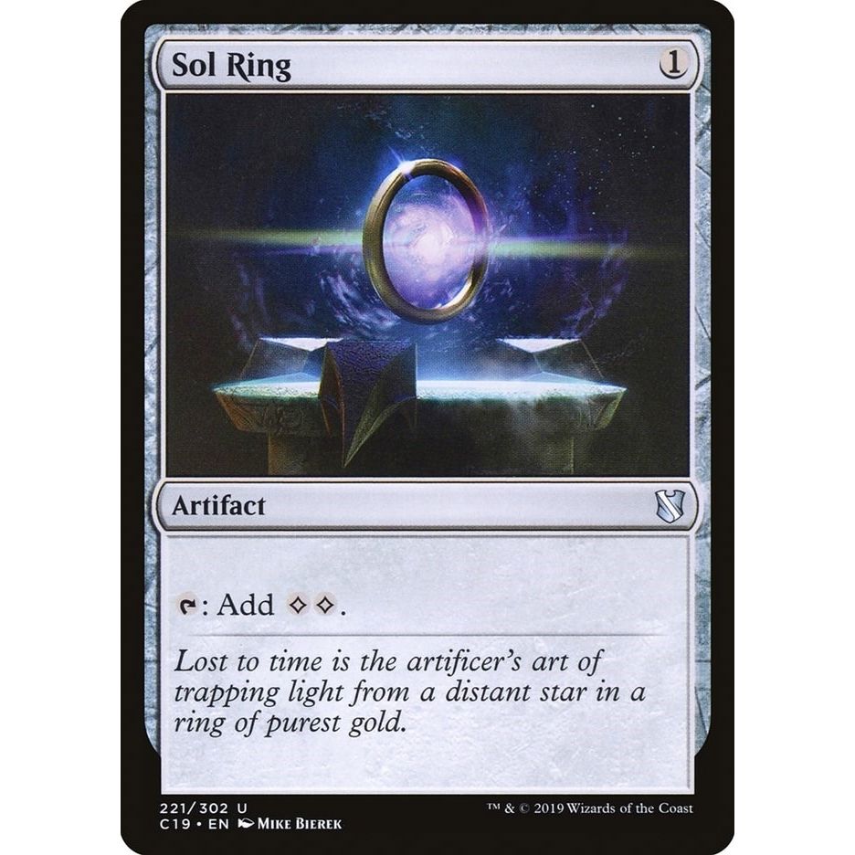 Image for Sol Ring (221) (C19) - Magic: The Gathering