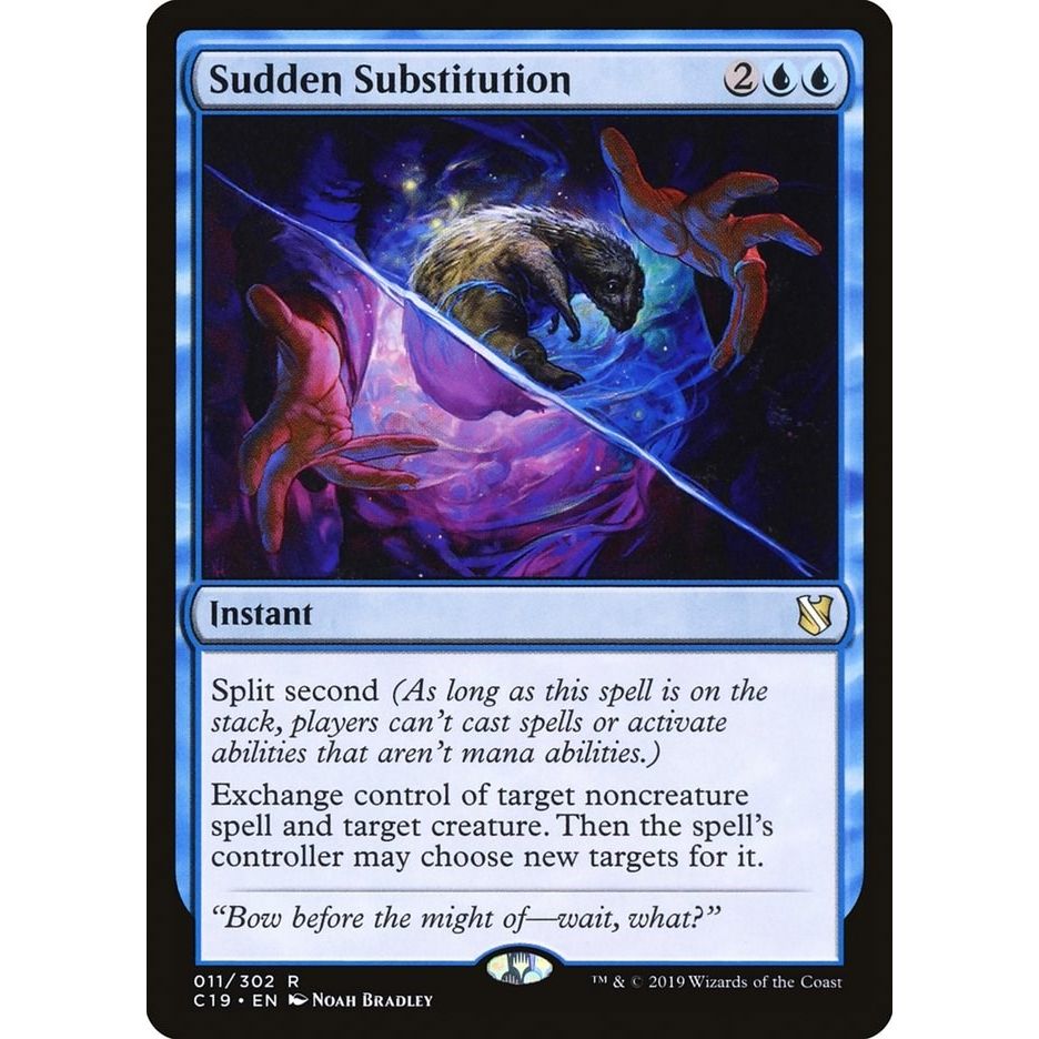 Image for Sudden Substitution (11) (C19) - Magic: The Gathering