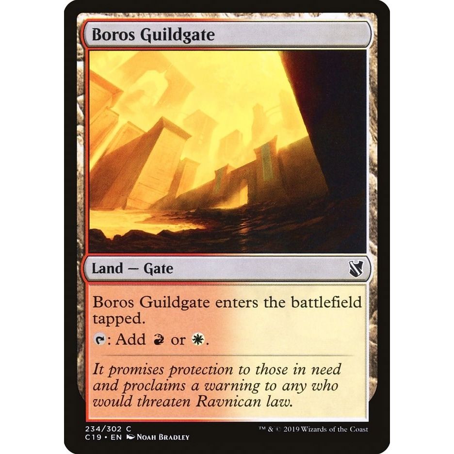 Image for Boros Guildgate (234) (C19) - Magic: The Gathering