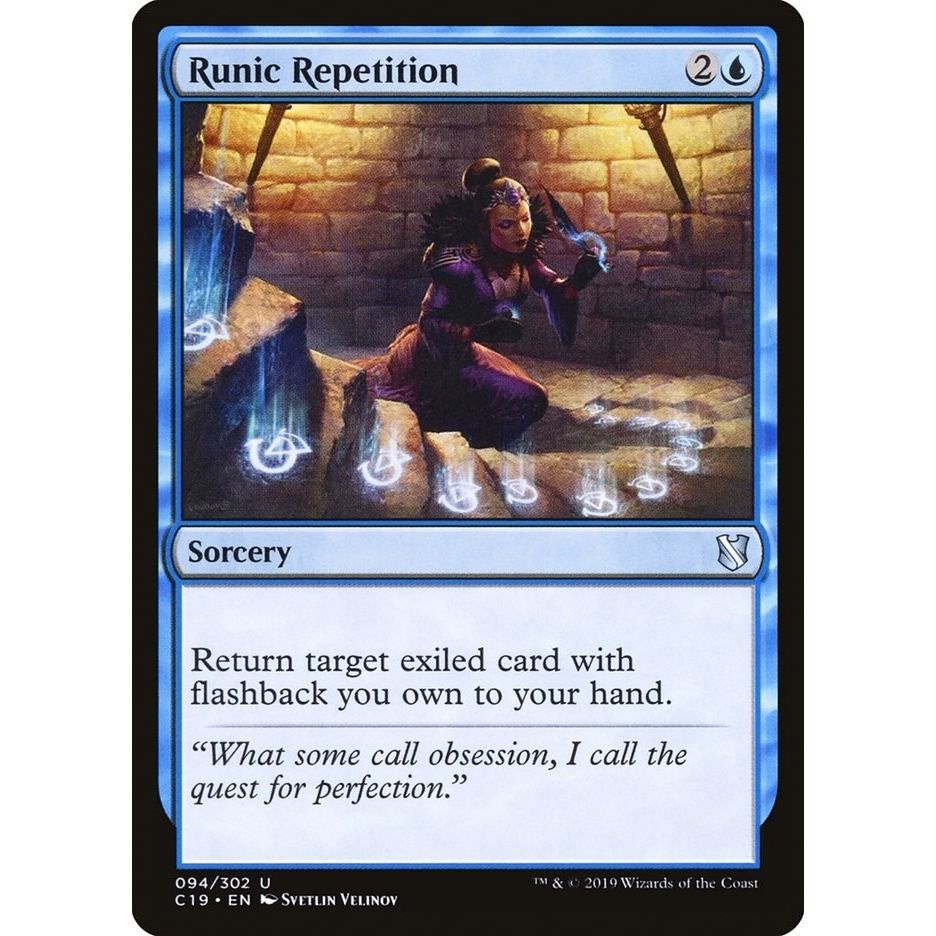 Image for Runic Repetition (94) (C19) - Magic: The Gathering