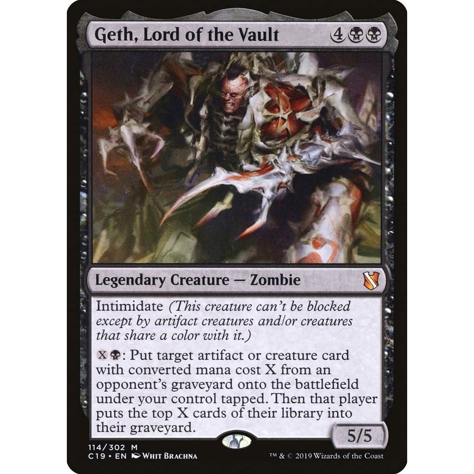 Image for Geth, Lord of the Vault (114) (C19) - Magic: The Gathering