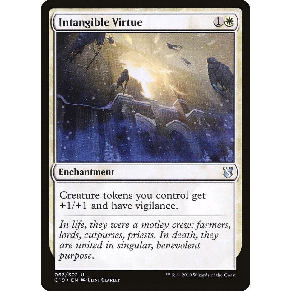Image for Intangible Virtue (67) (C19) - Magic: The Gathering
