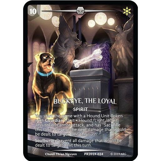 Image for Buckeye, the Loyal (Full Art) (PR2019-024) (PR) - Argent Saga TCG