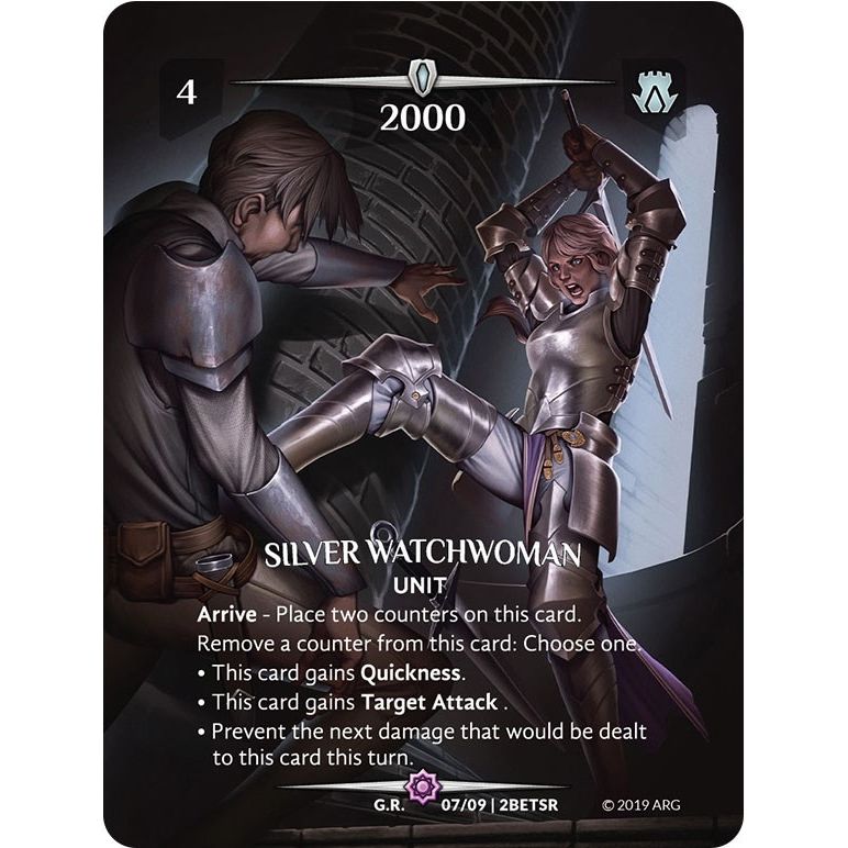 Image for Silver Watchwoman (SR) (07/09 | 2BETSR) (BET) - Argent Saga TCG